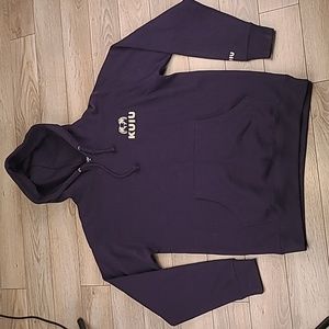 KUIU Ultralight Hunting Dark Navy Cotton Blend Mens Medium Hoodie Sweater‎